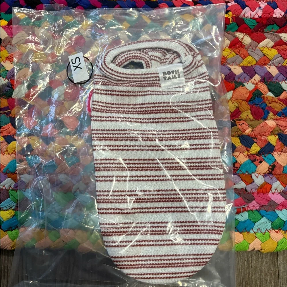 NEW XS DOG STRIPED SHIRT (NWT)